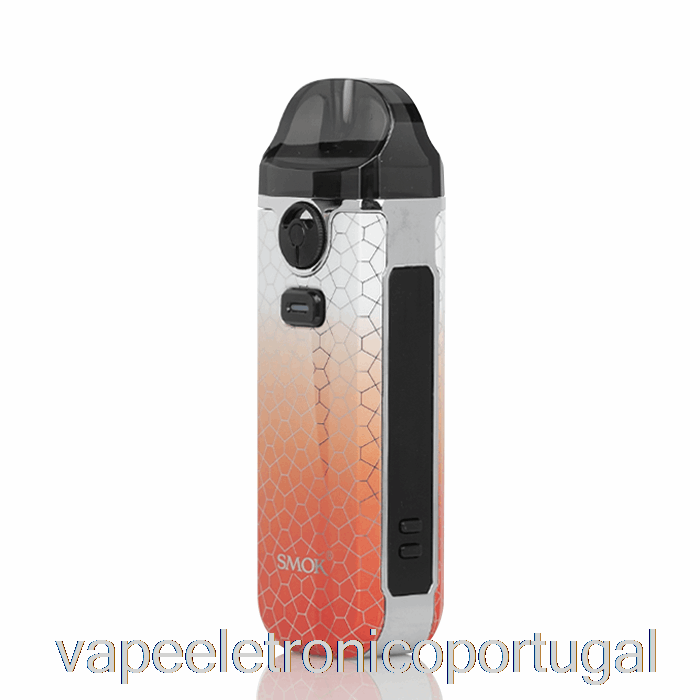 Vape Eletrônico Smok Nord 4 80w Pod Kit Vermelho Cinza Armadura